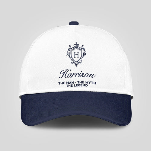 The Man The Myth The Legend Blue Cap HARRISON 13K2 C46PF