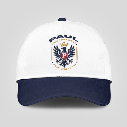 Built Different Born Legendary Elegant Blue And White Cap PAUL 13K1 C76PF