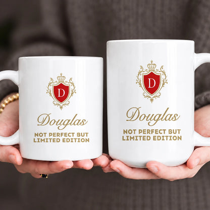 Not Perfect But Limited Eidition Golden Logo Mug DOUGLAS 13K1 MG19