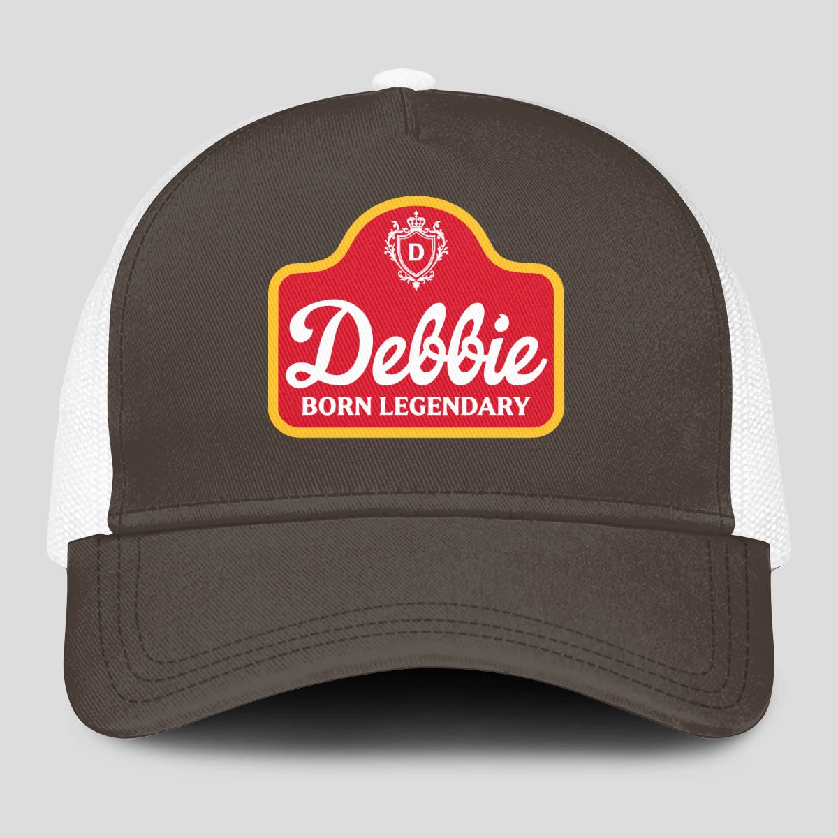 Born Legendary Charcoal Mesh Cap DEBBIE 13K1 C196PF