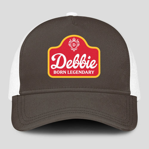 Born Legendary Charcoal Mesh Cap DEBBIE 13K1 C196PF