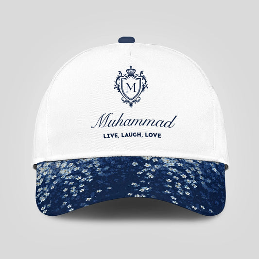 Live Laugh Love Floral Luxury Cap MUHAMMAD 13K1 C110PF