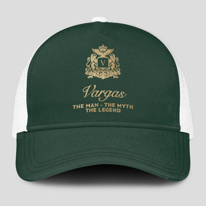 The Man The Myth The Legend Sage Green Mesh Cap VARGAS 13K1 C192PF