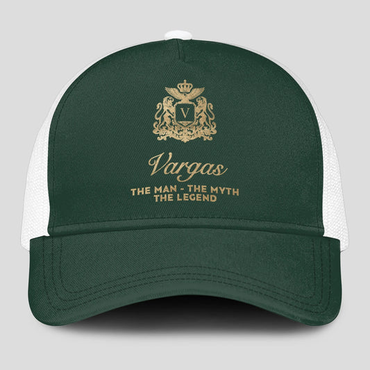 The Man The Myth The Legend Sage Green Mesh Cap VARGAS 13K1 C192PF