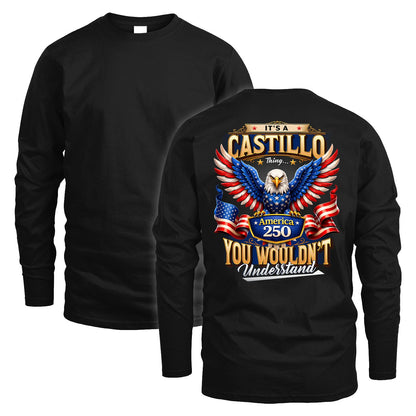 CASTILLO 13K1-518 Personalized "...Thing You Wouldn't Understand"– America 250 Design