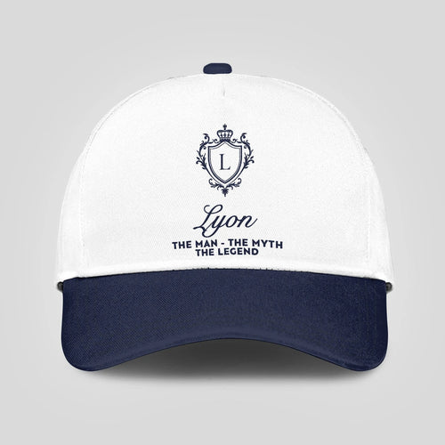 The Man The Myth The Legend Blue Cap LYON 13K6 C46PF