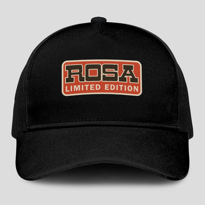 Limited Edition Red Logo Black Mesh Cap ROSA 13K1 C215PF