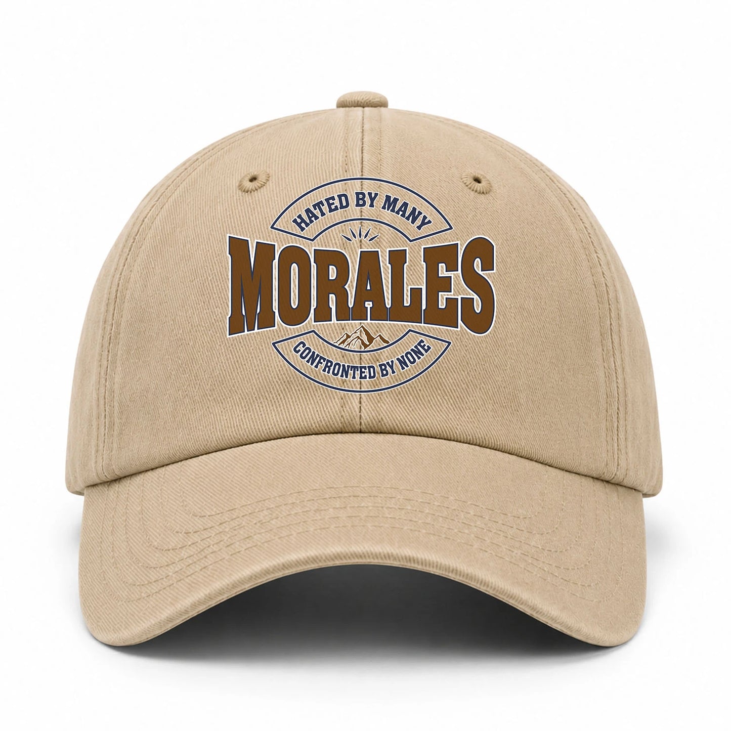 Hated By Many Confronted By None Washed Cap MORALES 13K1 C36PF