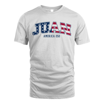 JUAN 13K1-555 America 250 Personalized