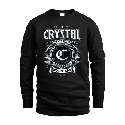 CRYSTAL 13K1-510 Personalized  "Can’t Fix It No One Can"