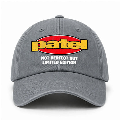 Your Name Not Perfect But Limited Edition Red Logo Washed Cap PATEL 13K1 C84PF