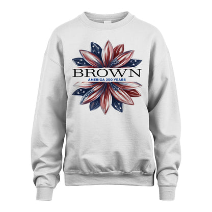 BROWN 13K1-554 America 250 Years Patriotic Sunflower