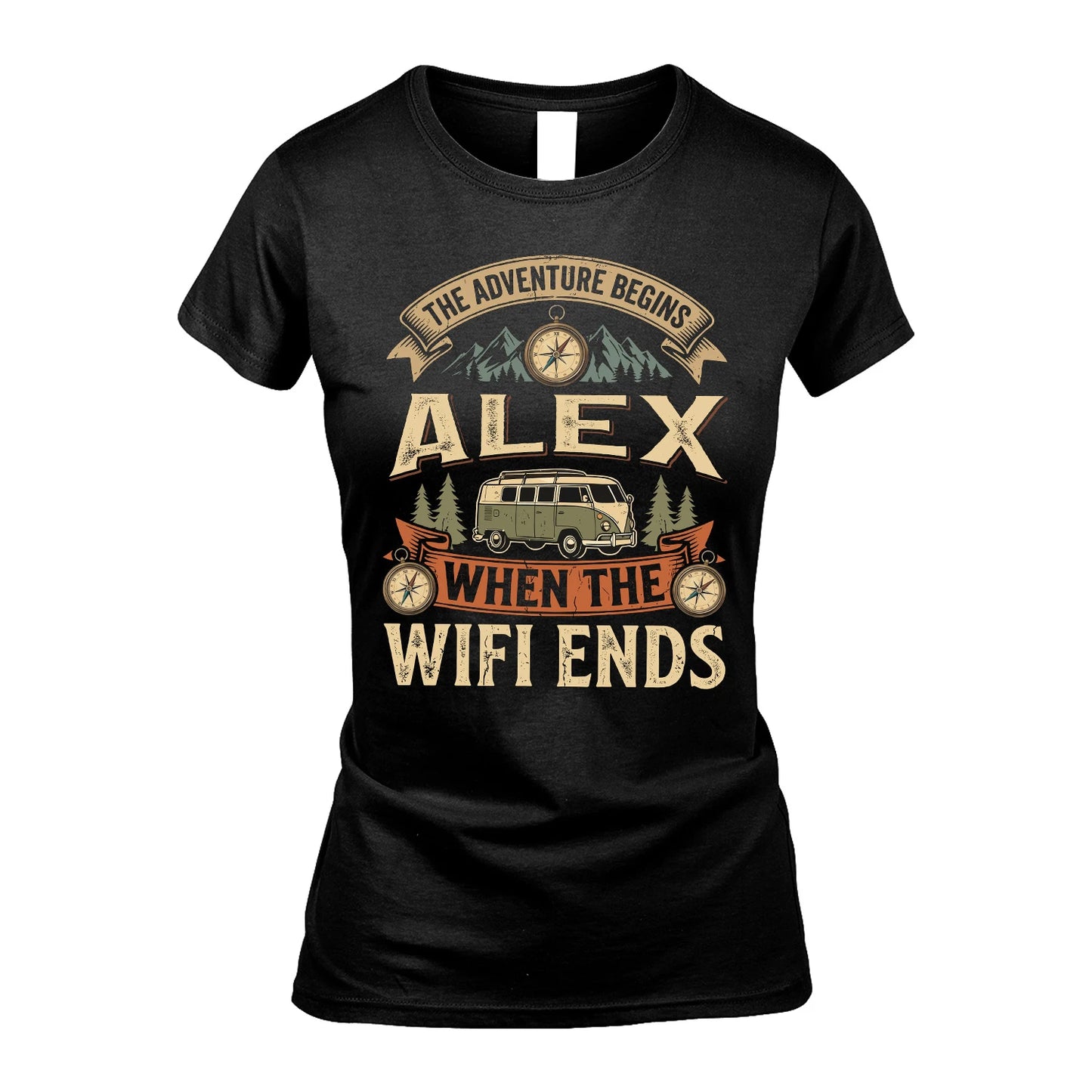 ALEX 13K1-547 The Adventure Begins Name When The Wifi Ends