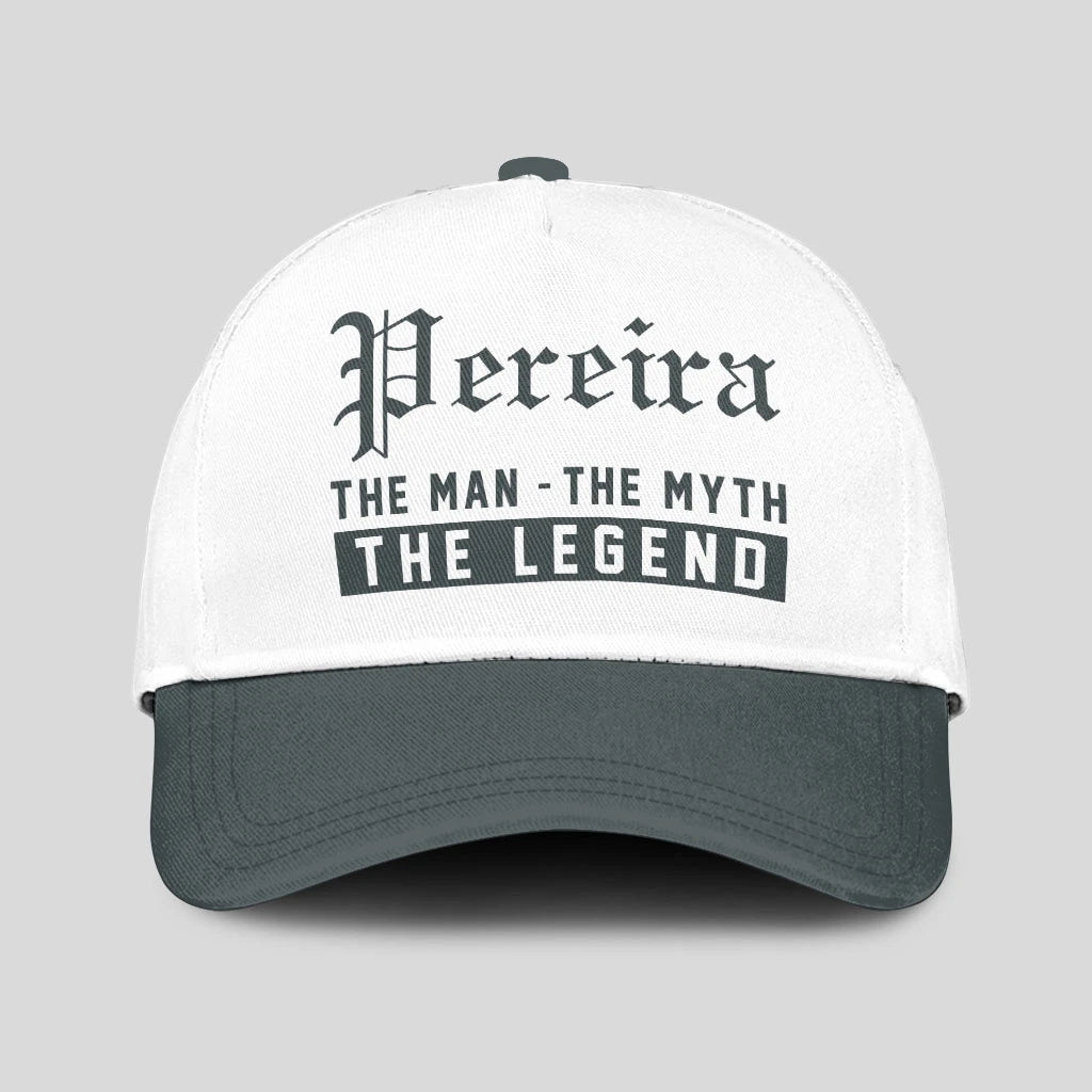 The Man The Myth The Legend Luxury Cap PEREIRA 13K1 C39PF
