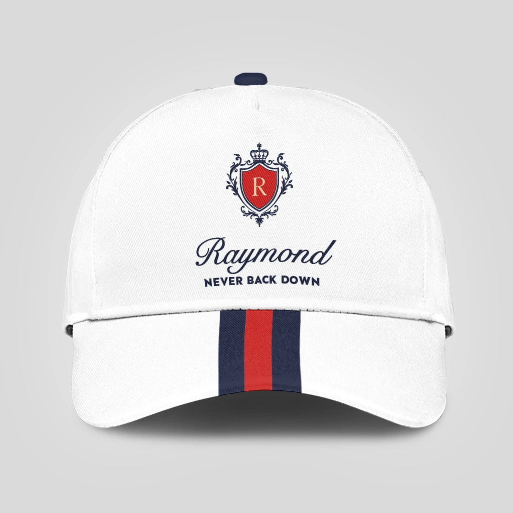 Never Back Down Stripped Cap RAYMOND 13K1 C86PF