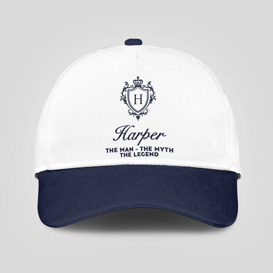 The Man The Myth The Legend Blue Cap HARPER 13K3 C46PF