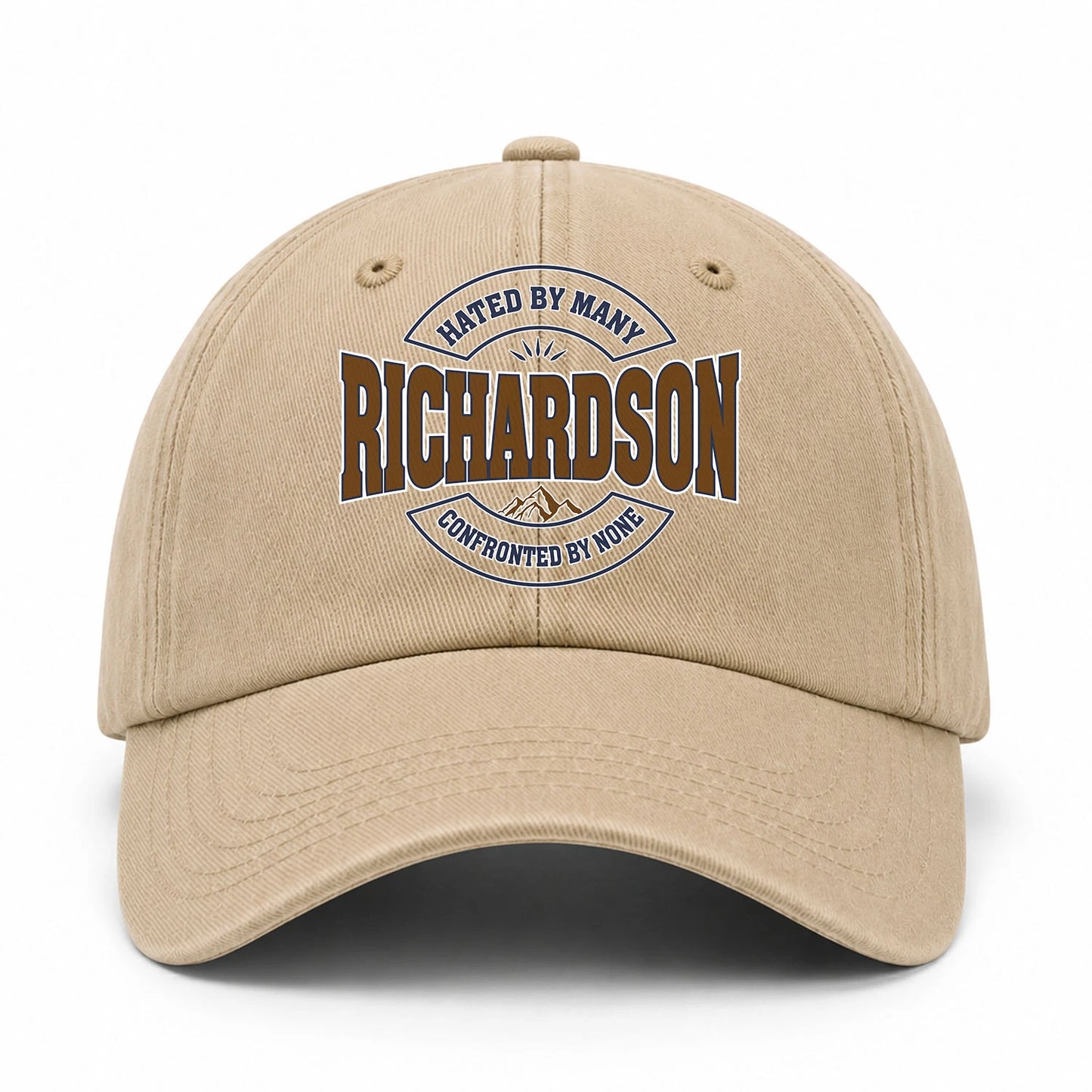 Hated By Many Confronted By None Washed Cap RICHARDSON 13K1 C36PF