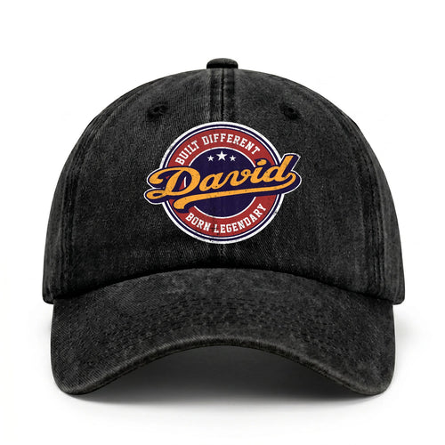Built Different Born Legendary Logo Washed Cap DAVID 13K1 C65PF