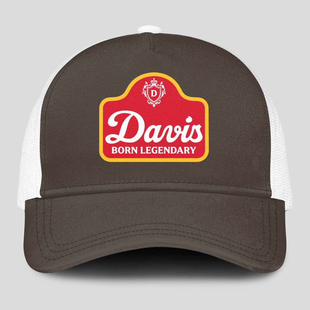 Born Legendary Charcoal Mesh Cap DAVIS 13K1 C196PF