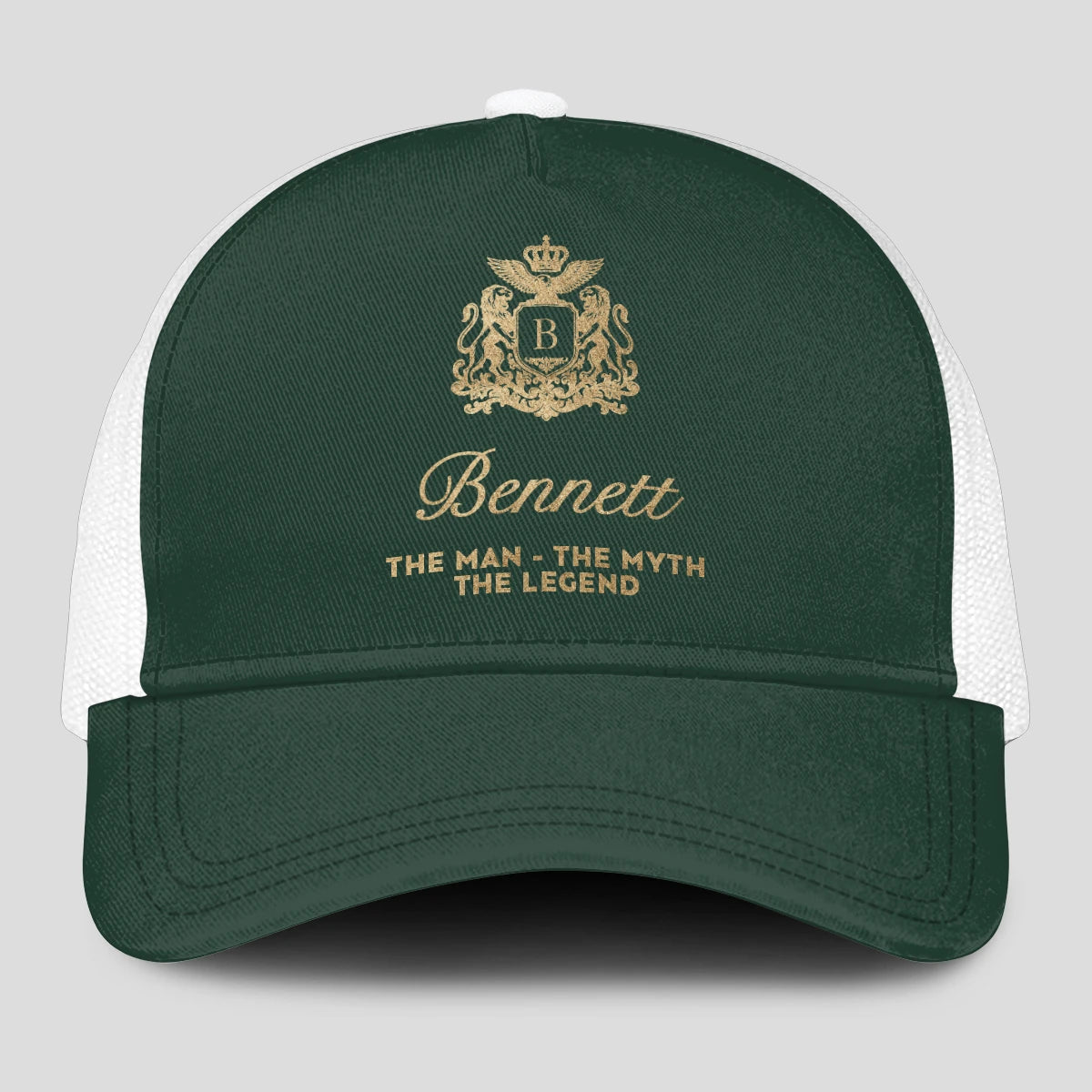 The Man The Myth The Legend Sage Green Mesh Cap BENNETT 13K1 C192PF