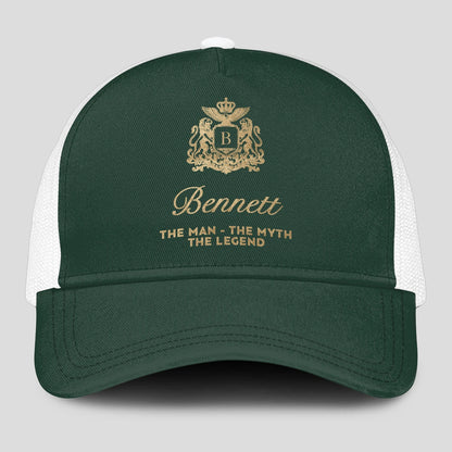 The Man The Myth The Legend Sage Green Mesh Cap BENNETT 13K1 C192PF
