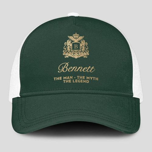 The Man The Myth The Legend Sage Green Mesh Cap BENNETT 13K1 C192PF