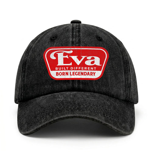 Built Different Born Legendary Red Logo Washed Cap EVA 13K1 C63PF