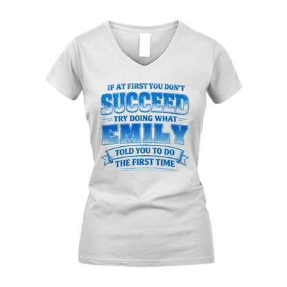 EMILY 13K1-502 If At First You Don't Succeed...