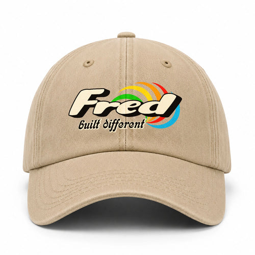 Your Name Built Different Retro Washed Cap FRED 13K1 C55PF