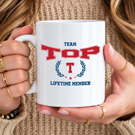 Team Your Name Lifetime Member Sporty Mug TOP 13K1 MG09