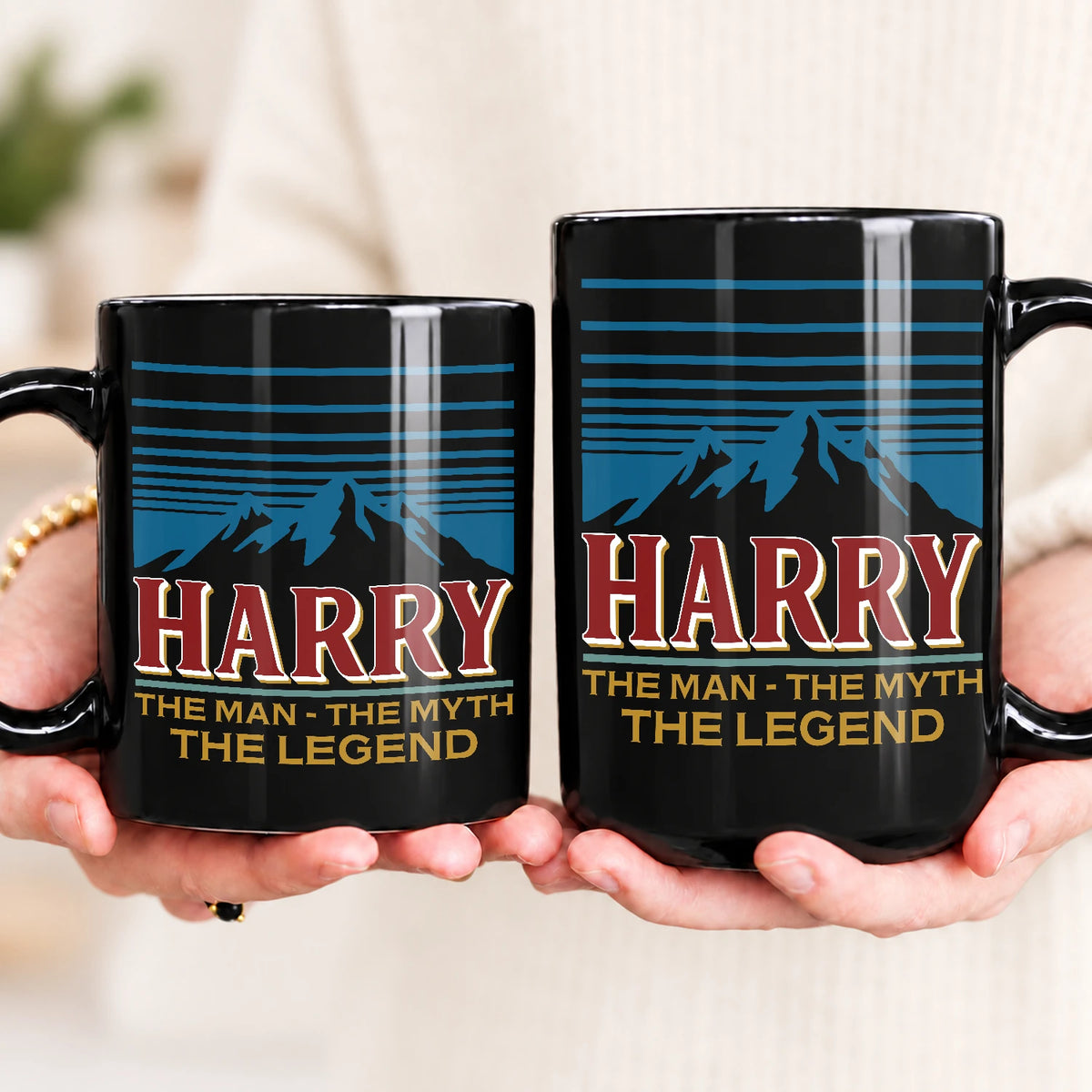 The Man The Myth The Legend Mountain Mug HARRY 13K1 MG04