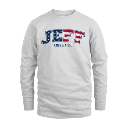 JEFF 13K1-555 America 250 Personalized
