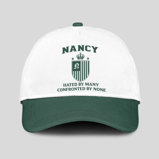 Hated By Many Confronted By None Luxury Logo Cap NANCY 13K1 C41PF