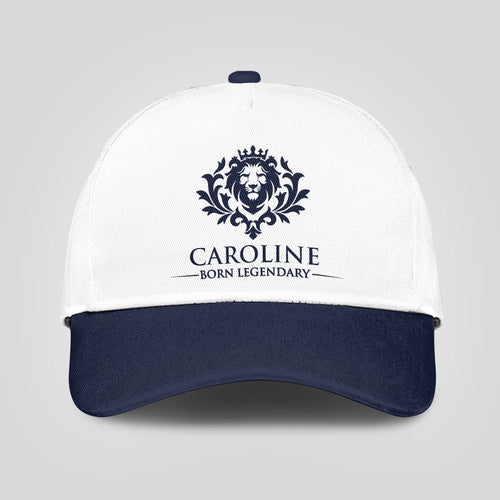 Born legendary lion blue and white baseball cap CAROLINE 13K1 C185PF
