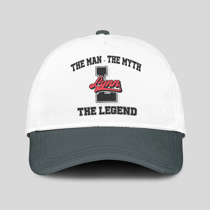 The Man The Myth The Legend Custom Initial Letter And Name Cap LYNN 13K1 C38PF