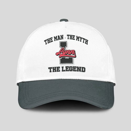 The Man The Myth The Legend Custom Initial Letter And Name Cap LYNN 13K1 C38PF