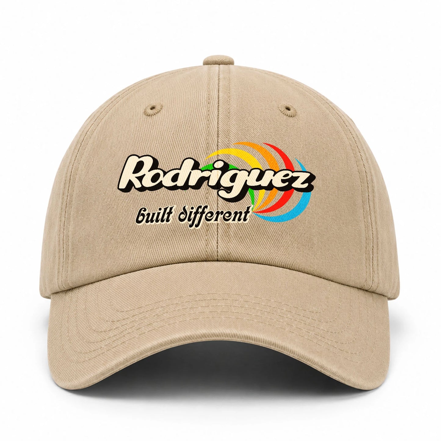 Your Name Built Different Retro Washed Cap RODRIGUEZ 13K1 C55PF