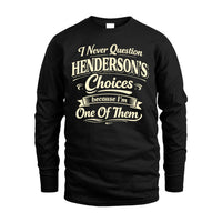 Men's Long Sleeved T-Shirt