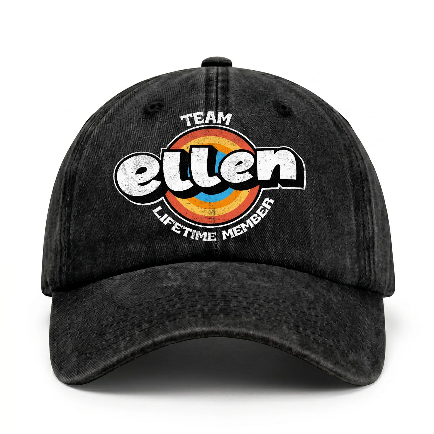 Team Your Name Lifetime Member Logo Cap ELLEN 13K1 C66PF