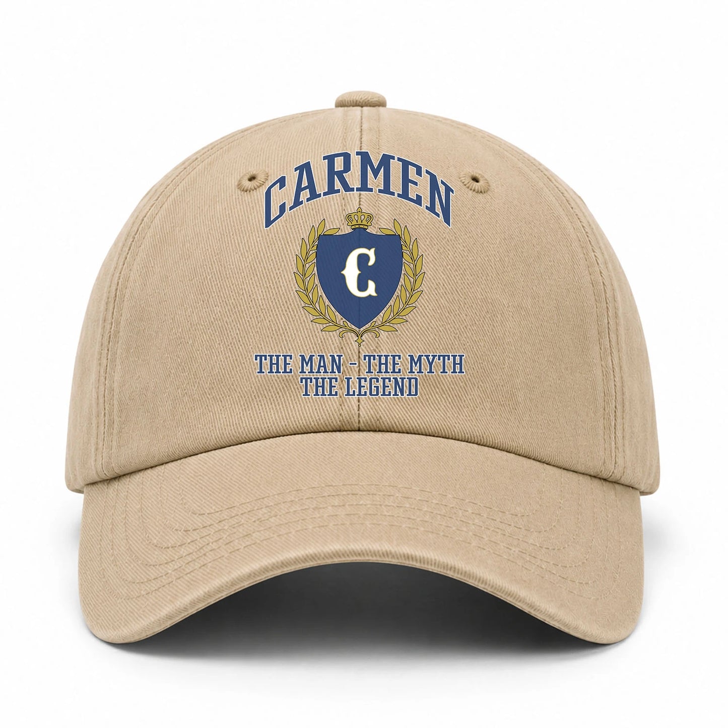The Man The Myth The Legend Luxury Logo Cap CARMEN 13K1 C34PF
