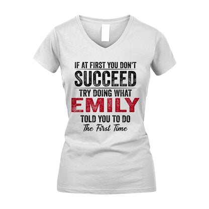 EMILY 13K1-357 If At First You Don't Succeed...