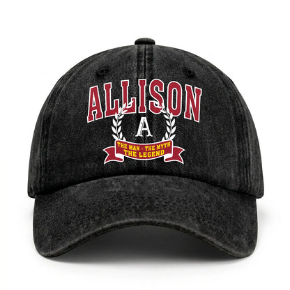 The Man The Myth The Legend Royal Cap ALLISON 13K1 C32PF