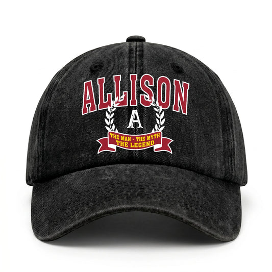 The Man The Myth The Legend Royal Cap ALLISON 13K1 C32PF