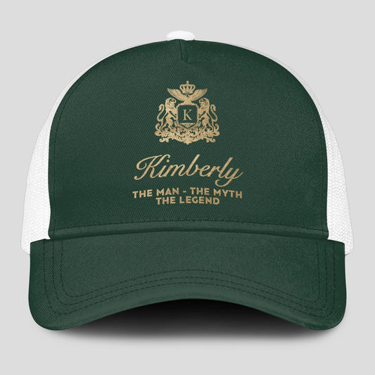 The Man The Myth The Legend Sage Green Mesh Cap KIMBERLY 13K1 C192PF