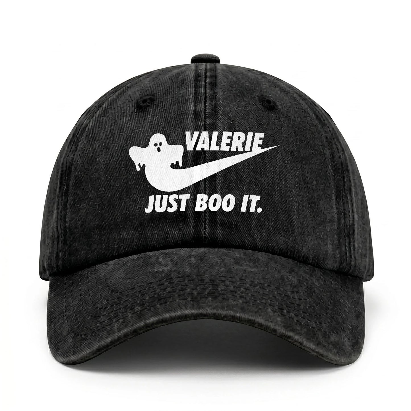 Just Boo It Halloween Washed Cap VALERIE 13K1 C83PF
