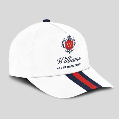 Never Back Down Stripped Cap WILLIAMS 13K1 C86PF