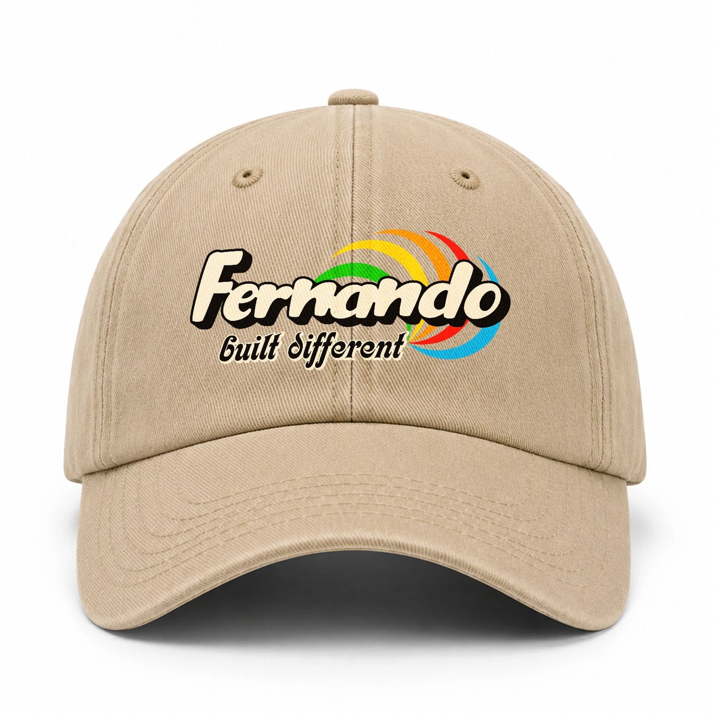 Your Name Built Different Retro Washed Cap FERNANDO 13K1 C55PF