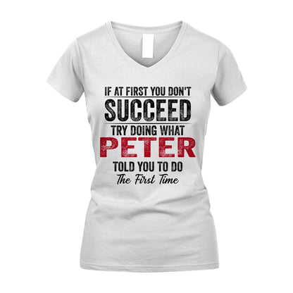 PETER 13K1-357 If At First You Don't Succeed...