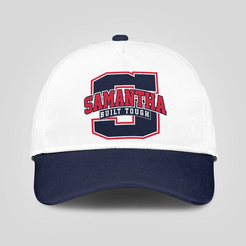Built Tough Blue And White Baseball Cap SAMANTHA 13K1 C103PF