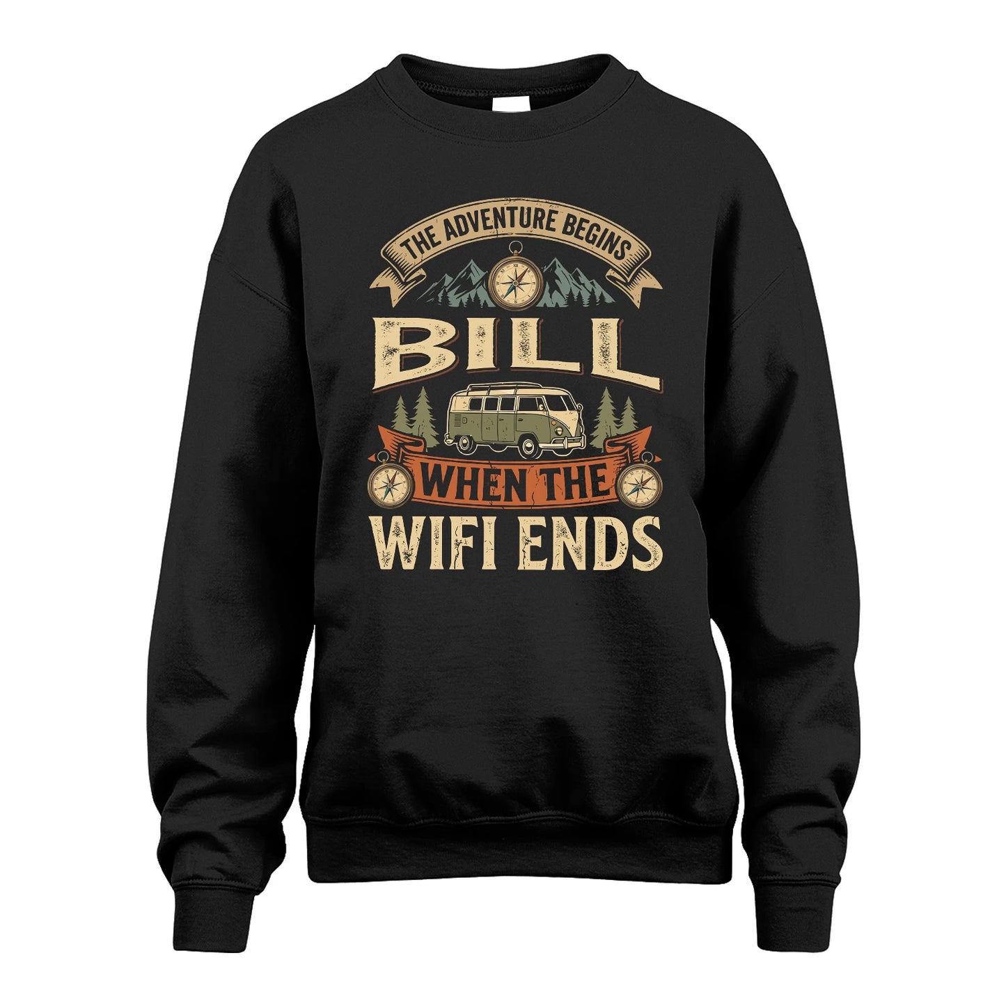 BILL 13K1-547 The Adventure Begins Name When The Wifi Ends